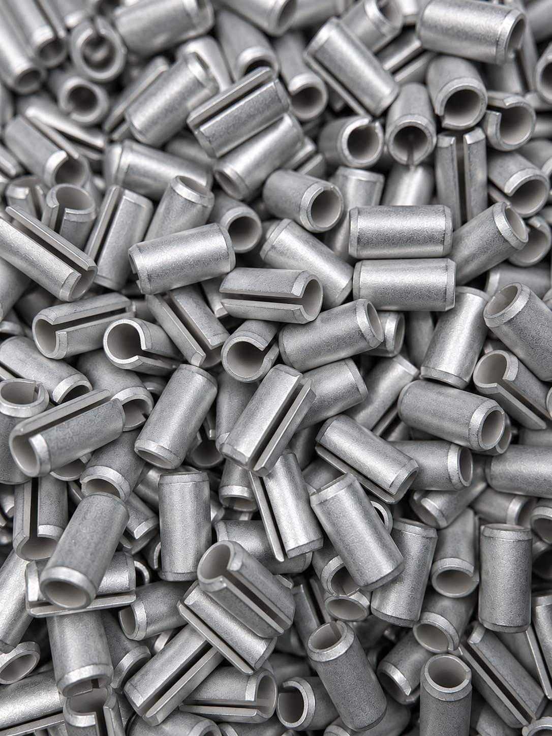 Mechanical zinc plated components
